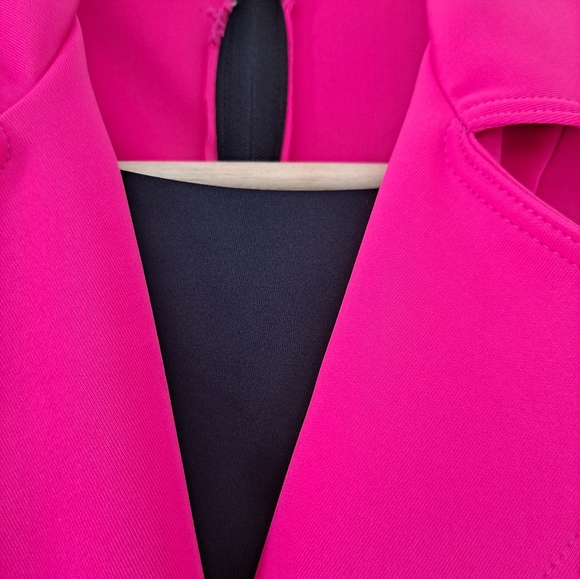 Weissman Dance Pink/Black Girls Size M Child Zip Back party competition Tea Time - Picture 5 of 16